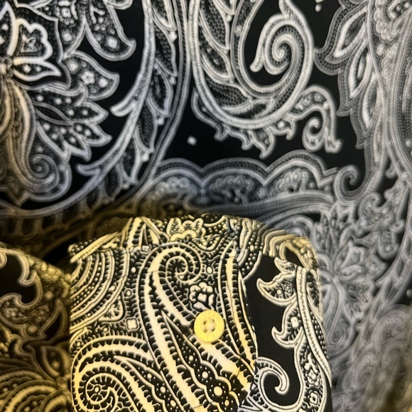 Lauren Ralph Lauren Paisley Print Blouse S - Picture 8 of 9